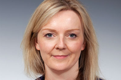 Elizabeth Truss has replaced Owen Paterson as secretary of state for the environment (photograph: DEFRA)