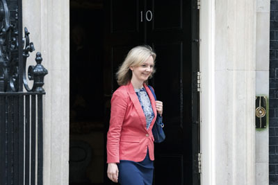 Liz Truss, the new environment secretary (photograph: Zuma Press, Inc./Alamy)