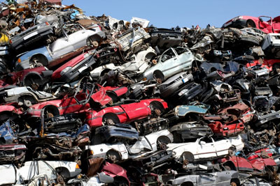 1,226,694 vehicles were scrapped in the UK in 2012 (credit:Nikita-Zabellevich/123RF)