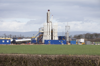 The government's consultation document on fracking beneath properties omitted key information (photograph: Cuadrilla)