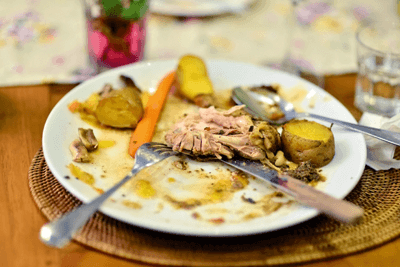 Biodegradable kitchen and garden waste make up 40-50% of UK household waste (photograph: Szefei/123RF)