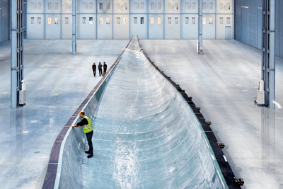 Siemens' 6MW turbine is being deployed with the help of the GIB (photograph: Siemens)