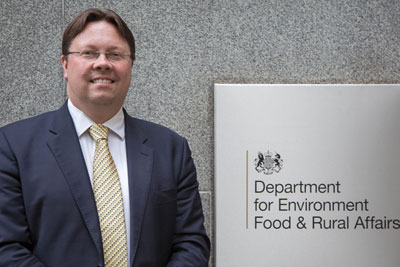 DEFRA waste and resources minister Dan Rogerson is sceptical about new EU recycling targets (photograph: DEFRA}