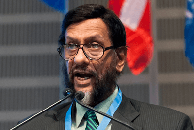 Dr Rajendra Pachauri, IPCC chairman (photograph: IPCC)