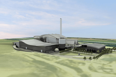 Image of the the proposed 24MW Allerton energy from waste plant (image: AmeyCespa)
