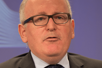 Commission vice-president Frans Timmermans was unsure whether the the deal would deliver better regulation (photo: European Commission)