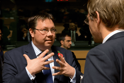 DEFRA waste and resources minister, Dan Rogerson (photograph: European Council)