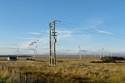 A £1.5bn loan will help National Grid upgrade infrastructure to support renewables (photograph: Greenshoots Communications/Alamy)