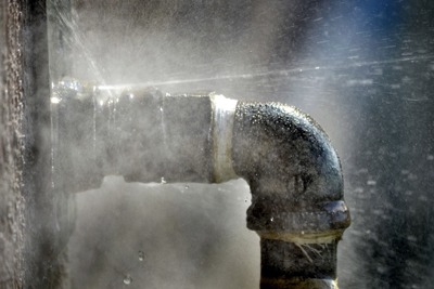 Leaks are a visual reminder of the service customers are paying for