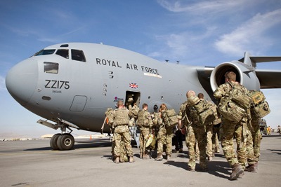 The Ministry of Defence is high on the list of UK emitters (photograph: Ministry of Defence)