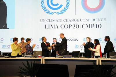 Lima has delivered elements for a global climate deal, but key decisions have been put off (Photo: Flickr UNClimatechange, UNFCCC, licence DSC_5562)