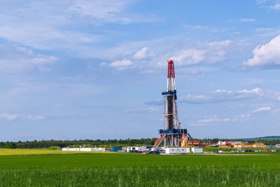 A fracking pad (photograph: nightman1965)