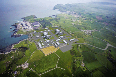 Horizon Nuclear Power has proposed to build one of two new reactors on Anglesey in North Wales (photograph: Wylfa Newydd/Horizon)