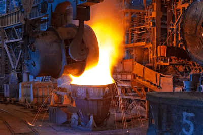 Steelworks (photograph: Scanrail/123RF)