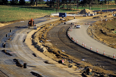 Roadbuilding has received a major boost (photograph: Transport Picture Library/Paul Ridsdale/Alamy)