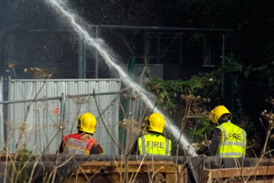 The EA has been criticised for its slow enforcement action on sites such as Waste4Fuel in Orpington (credit: @n_s_martin)