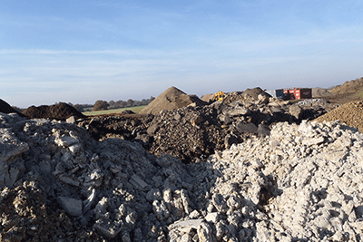 Rory J Holbrook Ltd pleaded guilty to illegally tipping waste in Norfolk (credit: Environment Agency)
