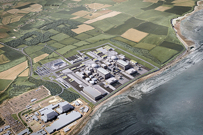 The legal appeals will delay progress of the nuclear project planned at Hinkley Point on the northern Somerset coast (photograph: EDF)