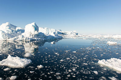 The rapidly warming Arctic gives it increasing political importance, the Lord's report says (photograph: Andreas Altenburger/123RF)