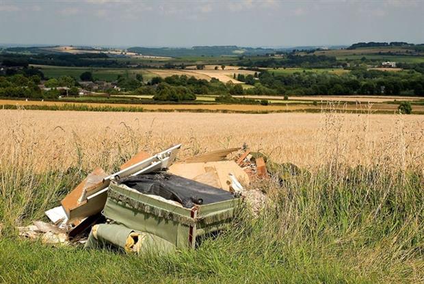 Some 852,000 fly-tipping incidents were reported by English councils last year (photograph: Philip Teale/123RF)