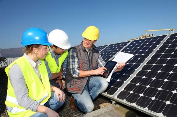 More than 60 new small-scale projects have received public support under the UK’s community energy strategy (photograph: goodluz/123RF)