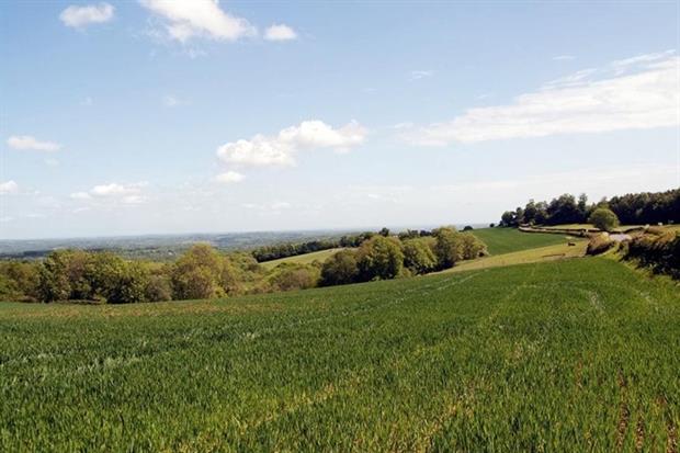 Large reserves of shale oil may lie below the Weald, an environmentally sensitive area (photograph: Sally Wallis/123RF)