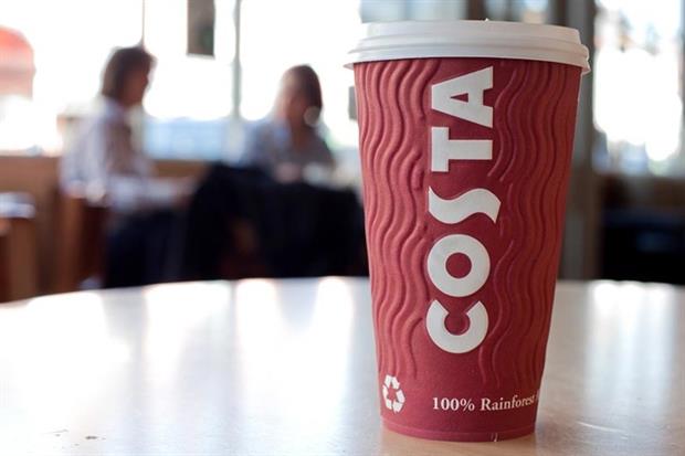 The group, which owns Costa,has reduced its carbon intensity by 32.8% (photograph: Whitbread)