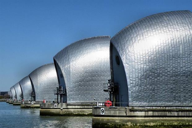 The Thames Barrier (photograph: R~P~M/CC BY-NC-ND 2.0 via Flickr)