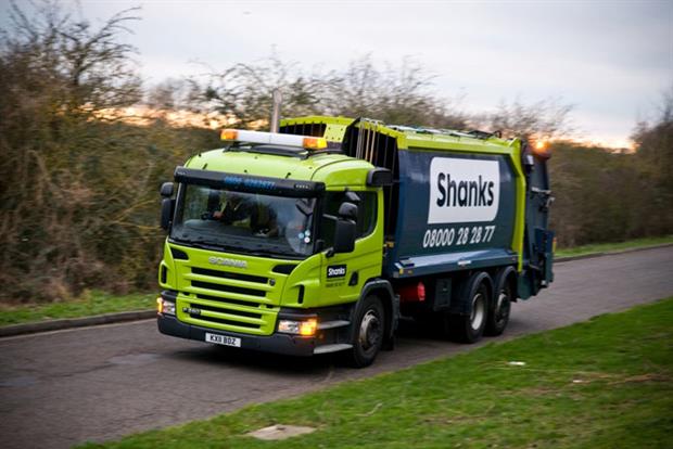 Shanks has launched its first green bond issue worth €150m (photograph: Shanks)