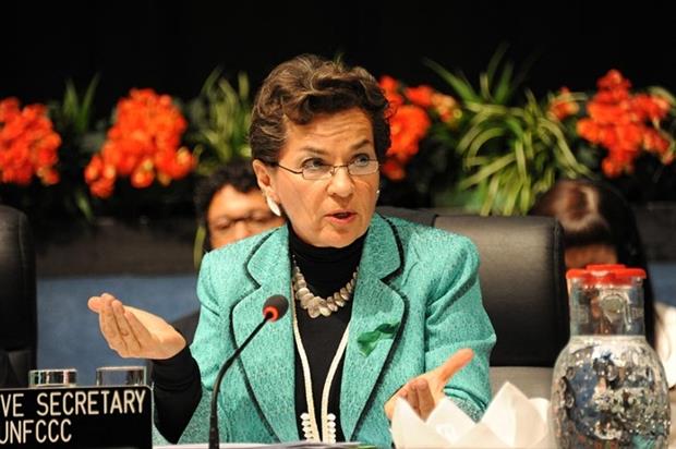 UNFCCC chief executive Christiana Figueres stressed parallel national, regional and business actions are needed to boost negotiations (photograph: UNFCCC)