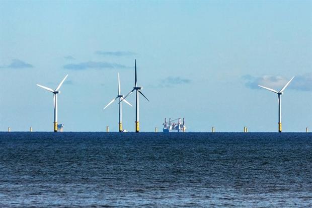 Offshore wind capacity has just passed the 5GW mark in the UK (photograph: Philip Bird/123RF)