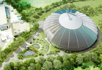 Artist's impression of the New Barnfield energy-from-waste plant (image: Veolia)