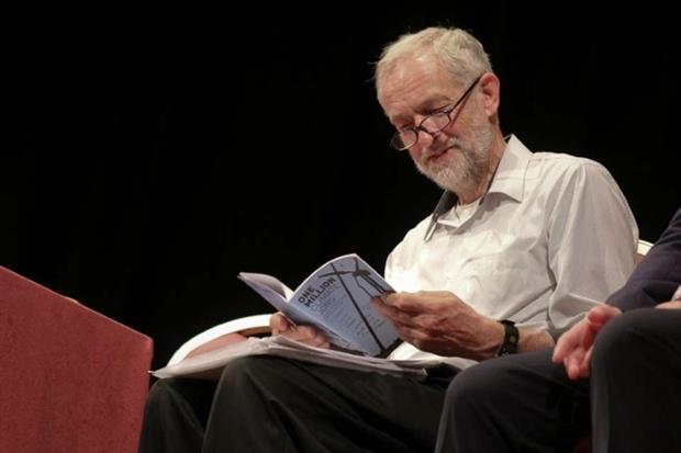 Jeremy Corbyn has endorsed the Campaign Against Climate Change's One Million Climate Jobs manifesto (photo: Campaign Against Climate Change)