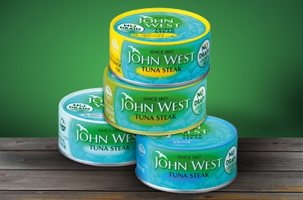Greenpeace claims just 2% of John West's tuna catch is sustainable (Photo: John West)