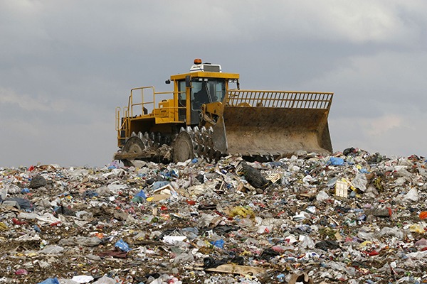 Household waste sent for landfill in 2014/15 fell by 8.3% on the previous year. Photograph: Picsfive/123RF