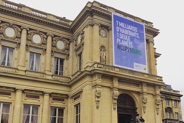 A Global Alliance for Buildings and Construction was launched to support Paris carbon pledges. Photograph: cop21fr