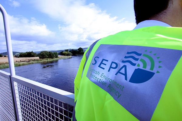 SEPA says it will seek prosecutions if its officers are abused. Photograph: SEPA