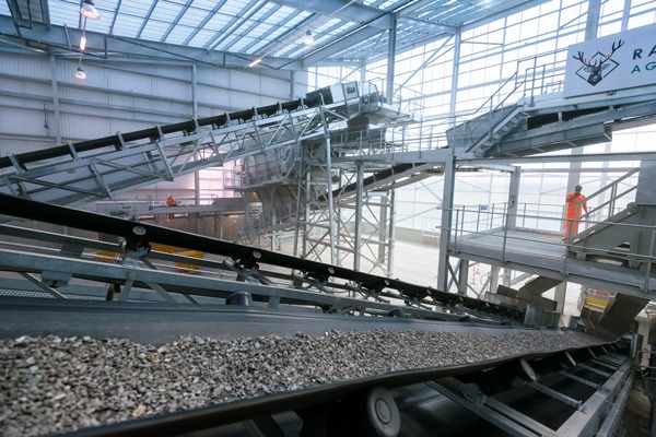 Viridor’s Arldley EfW facility in Oxfordshire has a 15-year contract to supply an aggregates firm with IBA. Photograph: Viridor