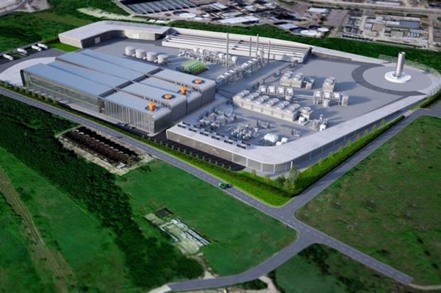 Greensky London would have produced jet fuel and electricity from waste. Image: Solena Fuels