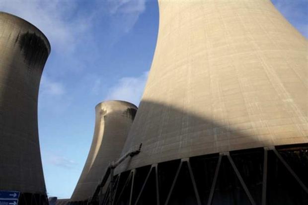 Drax is planning to install SNCR and other systems to cut its nitrogen oxides output. Photograph: Drax Power