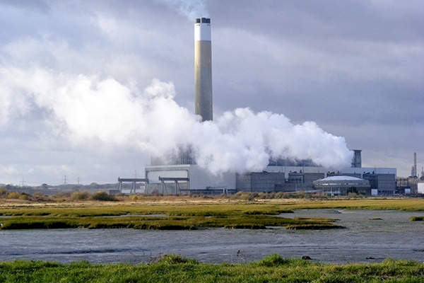 Grid carbon intensity must fall to below 100g/kWh by 2030, says CCC. Photograph: Gillian Thomas/CC BY-2.0