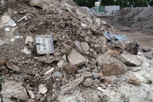 Stephen Weaver processed waste without an environmental permit. Photograph: Environment Agency