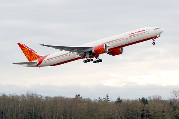 Air India was one of five airlines that failed to pay the Environment Agency. Photograph: MitRebuad/CC BY-SA 2.0