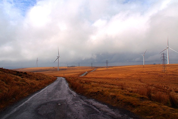 RWE Innogy's Mynydd y Gwair wind scheme will need commonland to be de-registered. Photograph: Gareth Lovering Photography/Flickr