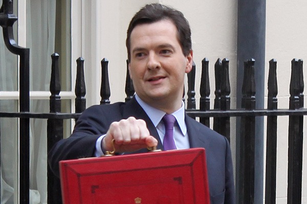 Osborne had few surprises for the environmental world, but he did announce some notable measures on energy efficiency, landfill and flooding. Photograph: HM Treasury