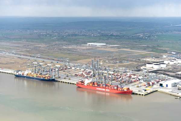 The Thames Gateway Port is now operational. Photograph: DP World