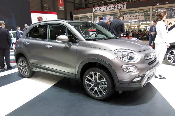 The Fiat 500X is alleged to stop an emissions abatement system working after 22 minutes of driving. Photograph: Norbert Aepli CC BY 4.0