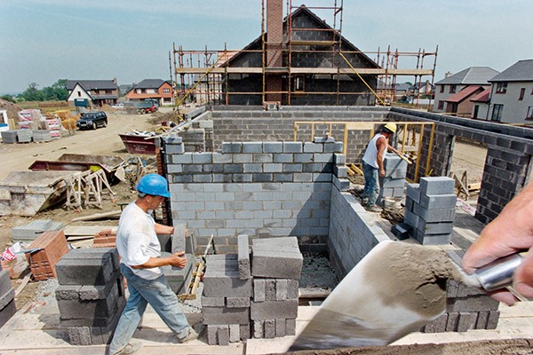 Loss of by-products from coal-fired capacity will affect cement and concrete products used in building applications. Photograph: Gary DoakAlamy