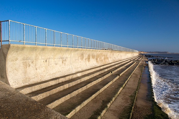 Actions in one sector, such as sea defences, can impact others. Photograph: Sue Chillingworth /123RF