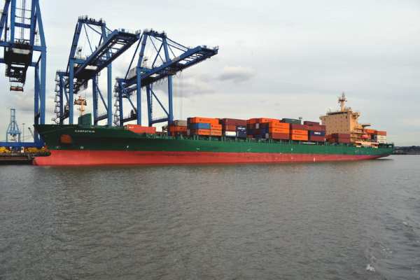 Shipping and other forms of freight transport is a major contributor to climate change. Photograph: Ashley Dace CC BY-SA 2.0